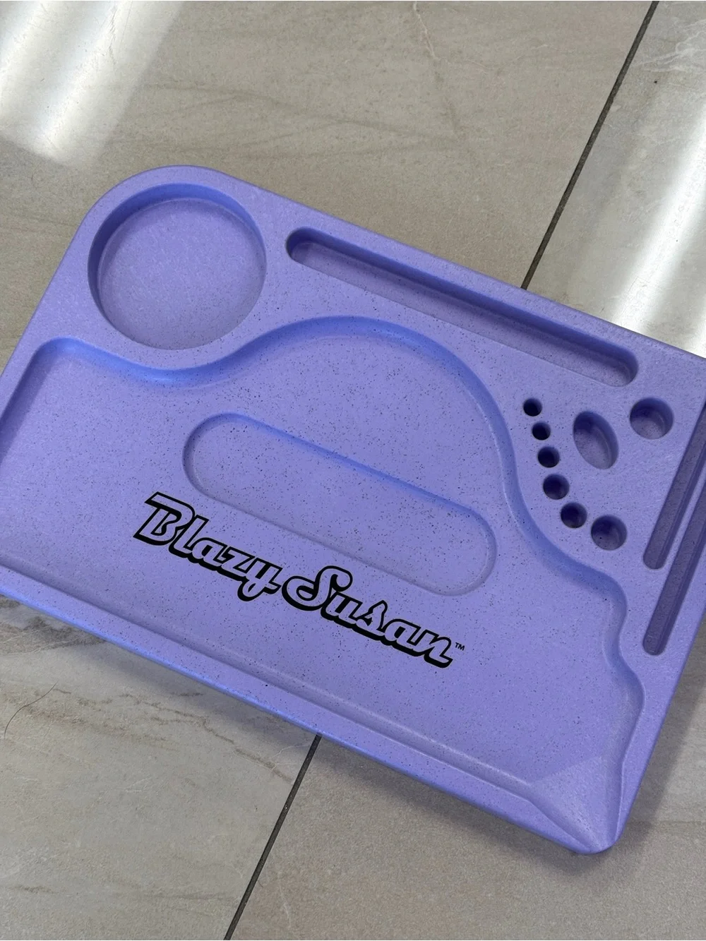 Blazy Susan Tray - Purple